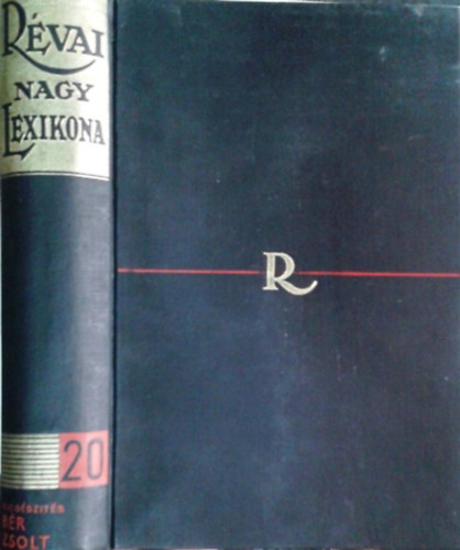 R�vai nagy lexikona 20. (Kieg�sz�t�s: B�r-Zsolt)