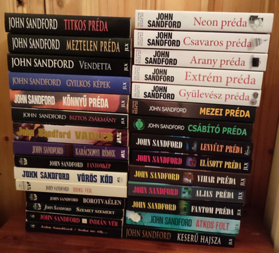 John Sandford - Lucas Davenport sorozat 1-29.