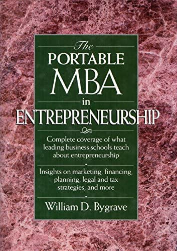 William D. Bygrave  (Edit.) - The Portable Mba in Entrepreneurship
