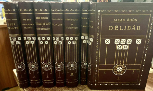 Sas Ede Berkes Imre - Ezer Le�nyfej + Desdemona le�nya +Bajcs�nyi de Eadem �s egy�b elbesz�l�sek + Bilincsek + Ki a ghett�b�l I-II, D�lib�b