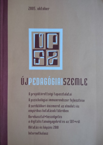 j Pszicholgiai Szemle 2005. oktber