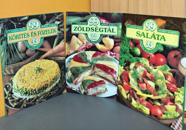 Lajos Mari Hemz� K�roly - (3db) 99 - 33 vegetari�nus v�logat�s: Sal�ta / Z�lds�gt�l / K�r�t�s �s f�zel�k