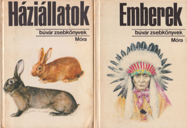 Patay-Muray, Hank� Ildik� Hably-B�r� - 3 db B�v�r zsebk�nyv: Emberek + H�zi�llatok + Bogarak