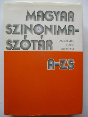 O. Nagy Gbor-Ruzsiczky va - Magyar szinonimasztr (A-Zs)