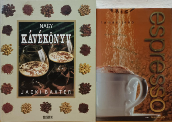 Gasztronómiai könyvcsomag (kávék)