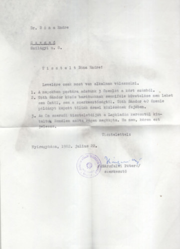 Szabolcs-Szatmri Szemle - Dediklt - ( Gazdasgi, Trsadalmi s Kulturlis folyirat ) 82/2