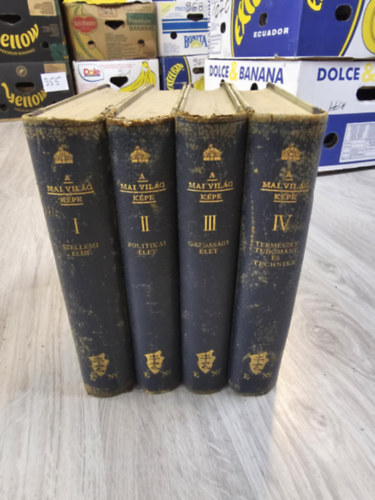 Kornis Gyula (Szerk); Gratz Guszt�v dr. (szerk.); Heged�s Lor�nt; Schimanek Emil - A mai vil�g k�pe I-IV.
