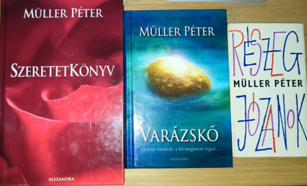 Mller Pter - 3db Mller Pter knyv - Rszeg jzanok, Varzsk, Szeretetknyv