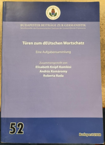 T�ren zum dEUtschen Wortschatz - Eine Aufgabensammlung