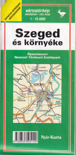 Szeged s krnyke vrostrkp 1: 15 000 ( 1997 -es )