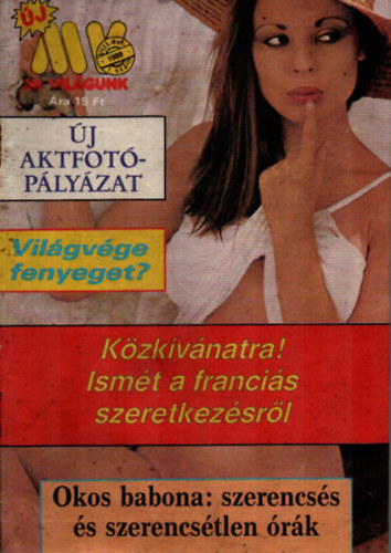 Kulcs�r �d�n (szerk.) - Mi Vil�gunk 1989 VIII- �vf 1,sz�m