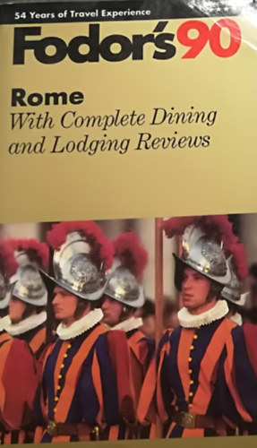 Fodor's 90 Rome