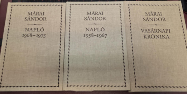 Márai Sándor - Márai Sándor könyvcsomag