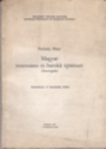 Farbaky Péter - Magyar reneszánsz és barokk építészet