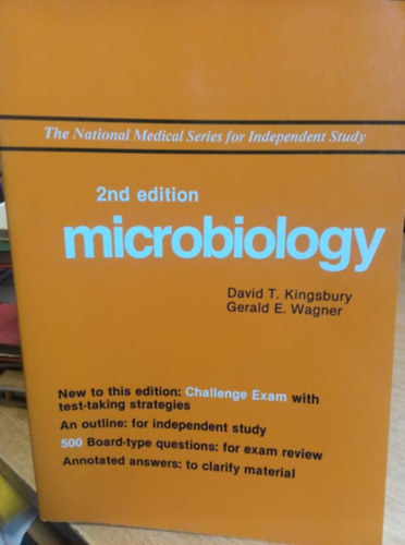 David T. Kingsbury, Gerald E. Wagner - NMS - Microbiology