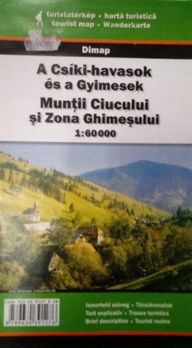 A Cski-havasok s a Gyimesek / 1:60000 - Turistatrkp - 1:60 000 /