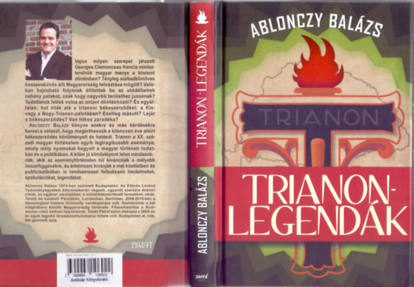 Ablonczy Bal�zs - Trianon-legend�k (Els� kiad�s - T�rk�ppel, fot�kkal)