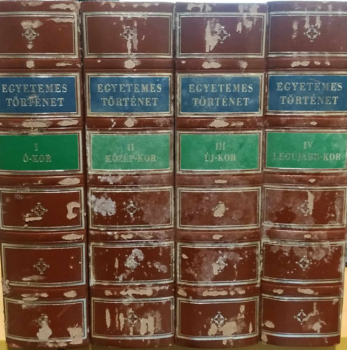 Kerényi Károly - Egyetemes történet I-IV. kötet (reprint kiadás)