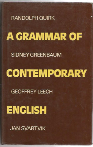 R.-Greenbaum, S. Quirk - A Concise Grammar of Contemporary English