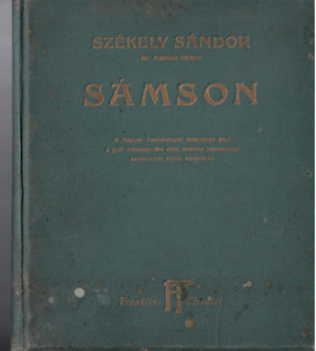 Szkely Sndor - Smson