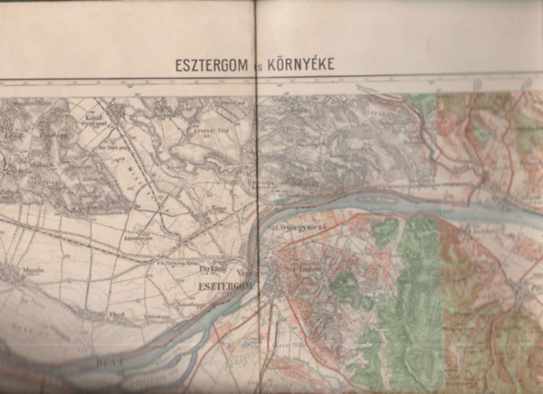 Esztergom s krnyke trkp 1:75.000