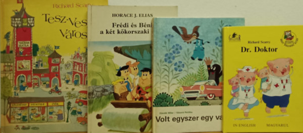 Miler, Z.-Petiska, E. Richard Scarry - Meseknyv csomag