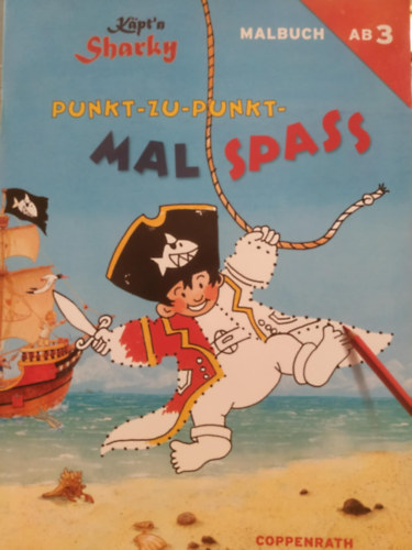 Coppenrath - Kpt'n Sharky Mal Spass Malbuch AB 3