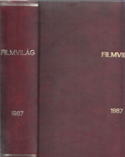 Ltay Vera  (fszerk.) - Filmvilg 1987/1-12. (teljes vfolyam, egybektve)