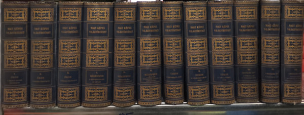 Marczali Henrik szerk. - Nagy k�pes vil�gt�rt�net I-XII.