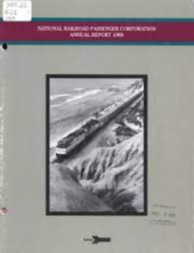 Ismeretlen Szerz� - National Railroad Passenger Corporation 1989 Annual Report