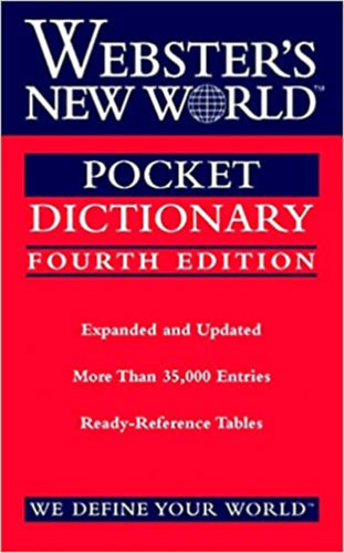 Webster's New World Pocket Dictionary Fourth Edition