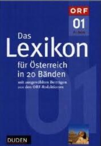 Joachim  Wei� (Red.) - Das Lexikon f�r �sterreich in 20 B�nden / 01 (A- Ausr)
