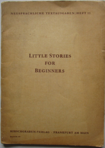 Little stories for beginners