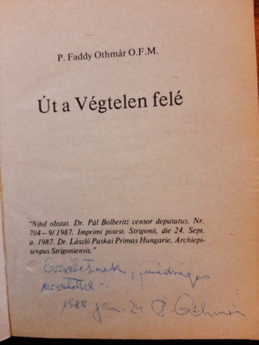 P. Faddy Othm�r - �t a V�gtelen fel�