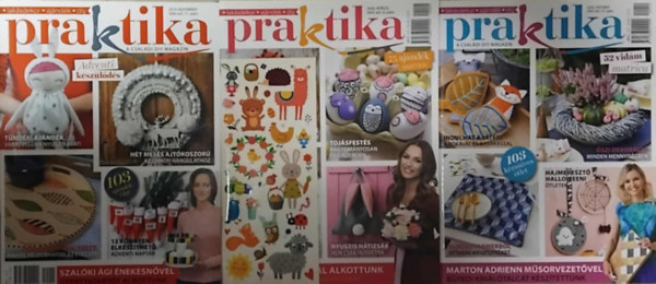 Nincs felt�ntetve - Praktika - A csal�di DIY magazin ( 3 db )