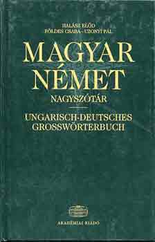 Hal�sz; F�ldes; Uzonyi P�l - Magyar-n�met nagysz�t�r
