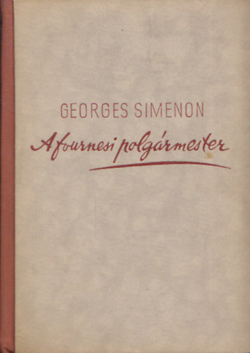 Georges Simenon - A furnesi polg�rmester