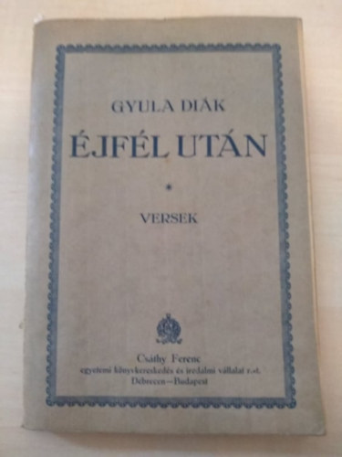 Gyulai Di�k - �jf�l ut�n