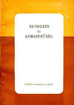 Rendez�s �s korszer�s�g