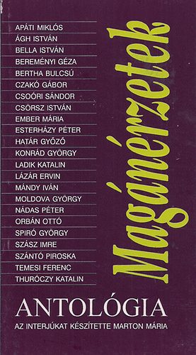 Marton M�ria - Mag�n�rzetek