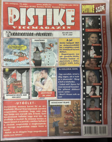 Pistike 2007. december (XIII. �vfolyam 12. sz�m)