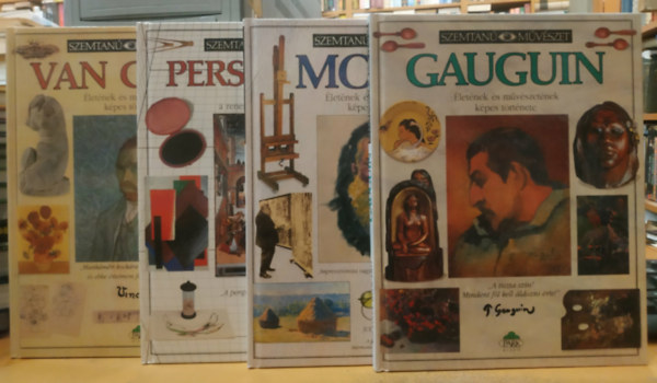 Michael Howard, Bruce Bernard, Alison Cole Jude Welton - 4 db Szemtan� - M�v�szet: Gauguin + Monet + Perspekt�va + Van Gogh