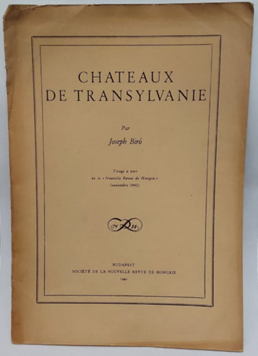 Joseph Bir� - Chateaux de Transylvanie