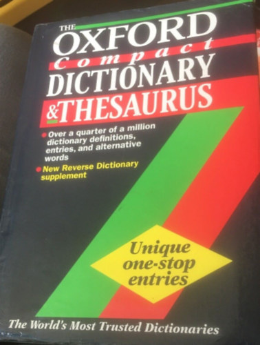 Compact Oxford Dictionary & Thesaurus