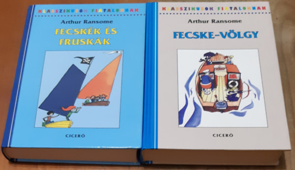 Arthur Ransome - Fecske-v�lgy + Fecsk�k �s frusk�k (2 db)