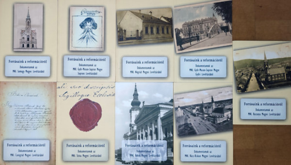 Kovcs Eleonra  (szerk.) - 9db ktet a Forrsaink a reformcirl sorozatbl - Dokumentumok az MNL Tolna Megyei/Bcs-Kiskun Megyei/Somogy Megyei/Gyr-Moson-Sopron Megye Soproni/ Gyr-Moson-Sopron Megye Gyri/ Ngrd Megyei/Csongrd Megyei/Baranya Megyei/Bks Me