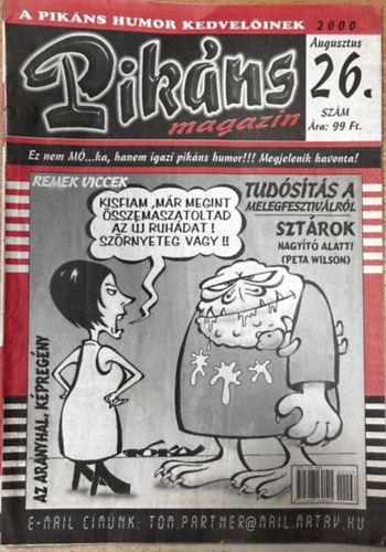 �nodi Ferenc - Pik�ns magazin 26. - 2000. augusztus