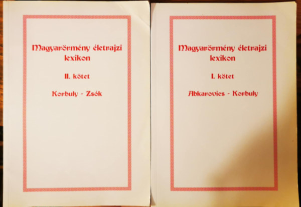 Fancsali János - Magyarörmény életrajzi lexikon I-II.