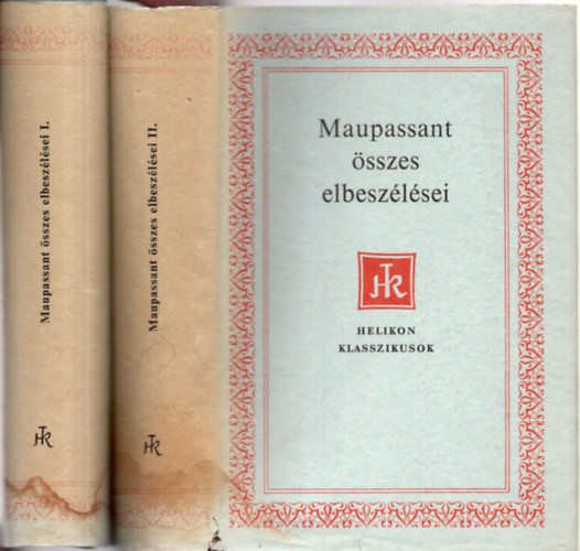 Maupassant összes elbeszélései I-II. (Helikon Klasszikusok)