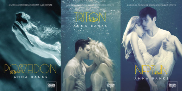 Anna Banks - Szir�nia �r�ks�ge sorozat 1-3. (Poszeid�n, Triton, Neptun)